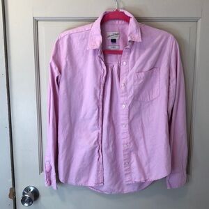 Universal Thread XS Classic Fit Cotton Pink Button Up Shit | Women’s Shirt